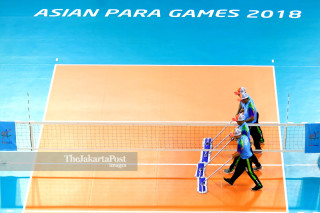 Asian Paragames 2018 volley