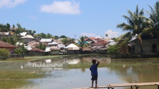 Banjir di Pulau Buano Maluku