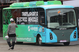 Bus Transjakarta Electric