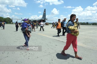 Pengungsi Kerusuhan Wamena di Jayapura Papua