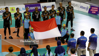 -Bola Voli Duduk Putra Iraq Vs Indonesia Grup A
