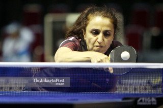 ABUWAD KHETAM PETENIS MEJA PUTRI JORDANIA DI ASIAN PARA GAMES 2018