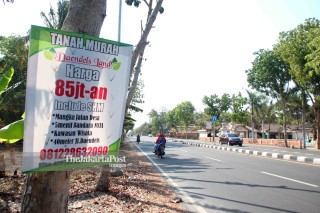 Harga Tanah di kawasan Pembangunan Bandara Yogyakarta