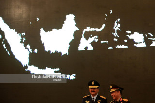 Indonesia Navy chief inauguration