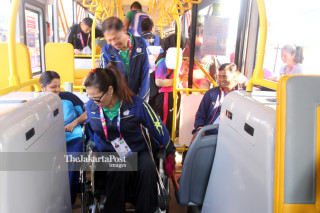 Para Atlet siap Berangkat Berlaga