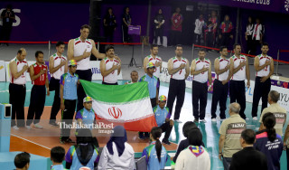 -Voli duduk putra Iran vs Korea