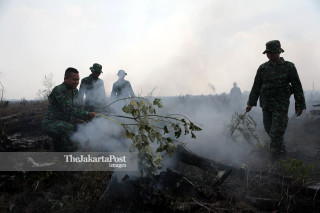 File: Kebakaran Lahan Gambut di Aceh