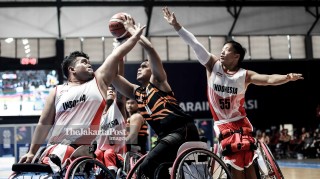 Basket Kursi Roda Asian Para Games 2018_Indonesia vs Malaysia