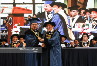 Jusuf Kalla Honorary Doctorate Degree