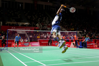Para badminton putra Final Asian Para Games 2018_India