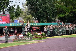 Pengamanan Natal dan Tahun Baru 2020 di Lapangan Benteng Medan
