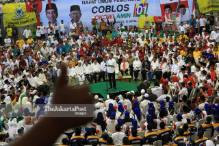 Jokowi in Probolinggo