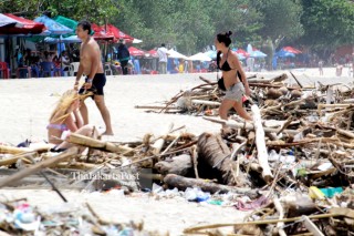 Waste problem in Bali