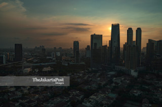 Sunset di Jakarta