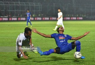 Soccer; Arema FC VS  Persebaya Surabaya