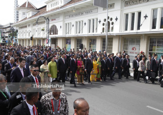 File: Peringatan  60 Tahun Konferensi Asia Afrika di Bandung