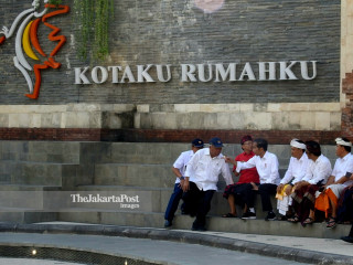 Jokowi in Denpasar