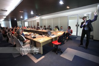 File: Media Visit Australian Consortium for Indonesia Country Indonesia Studies to The Post