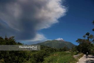 Merapi eruption