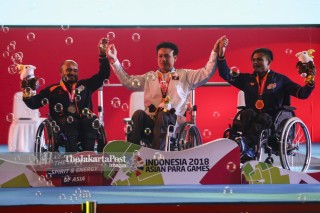Final Para Powerlifting Putra 45 Kg  Asian Para Games 2018