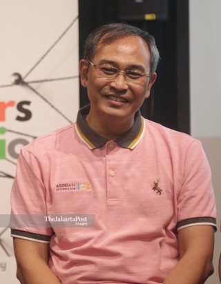 Ketua umum Asosiasi Internet of Things (IoT) Indonesia Teguh Prasetya