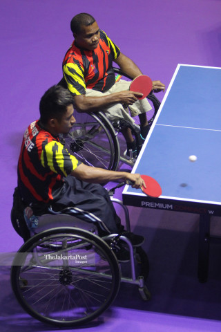 TENIS MEJA GANDA PURTA ASIAN PARA GAMES 2018