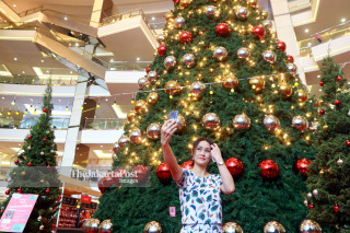 Sambut Natal di Mall