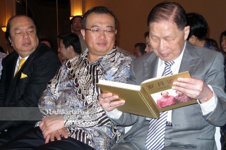 File: Peluncuran buku "My Father in Law & I" di Hotel Shangri-La Jakarta,