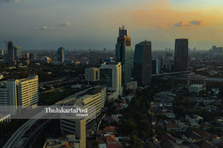 Sunset di Jakarta