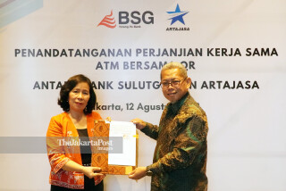 Bank SulutGo's "ATM with QR" Service Collaboration with Artajasa