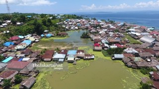 Banjir di Pulau Buano Maluku