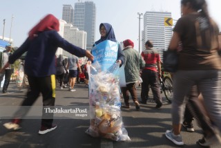 Kumpulkan sampah ala komunitas Clean The City