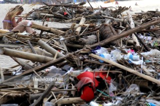 Waste problem in Bali