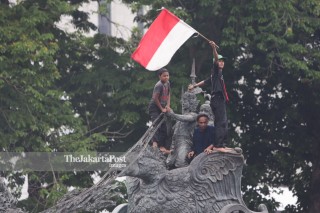 Demo Tolak Omnibus Law & 1 tahun Jokowi-Ma'ruf