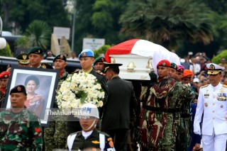The funeral of Ani Yudhoyono