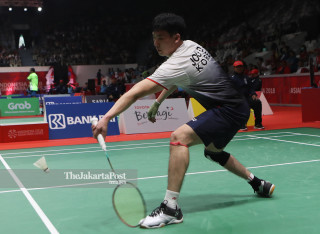 -Perempat Final Bulutangkis Tunggal Putra Korea vs Indonesia