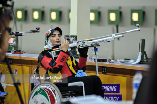 Asian Paragames 2018 shooting qualification  R2 10m Air Rifle Standing Women SH1