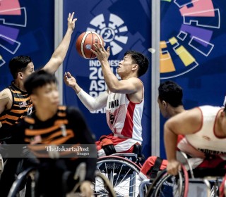 Basket Kursi Roda Asian Para Games 2018_ Indonesia vs Malaysia