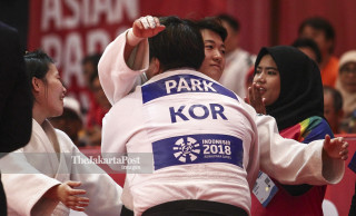 Judo Putri Final Asian Para Games 2018_Korea Selatan
