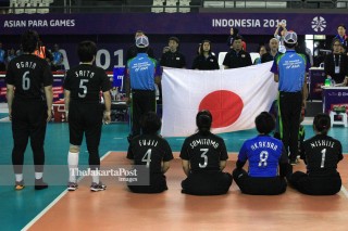 - Volley Duduk Putri Jepang Asian Para Games 2018