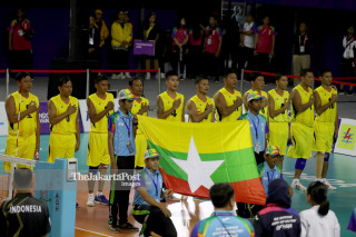 -Tim Volley Duduk Myanmar Asian Para Games 2018