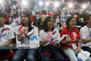 PARA PENONTON TENIS MEJA ASIAN PARA GAMES 2018