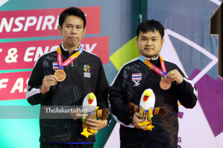 MEDALI PERUNGGU GANDA PUTRA TENIS MEJA ASIAN PARA GAMES 2018