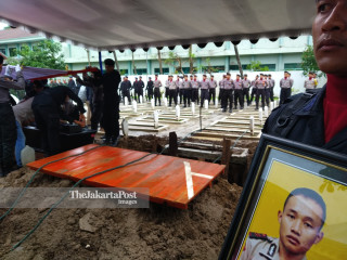 Pemakaman Anggota Brimob