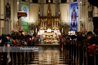 Misa Natal di Gereja Katedral