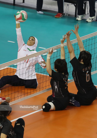 -Volley Duduk Putri Asian Para Games 2018