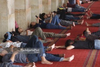 Puasa di Masjid Istiqlal