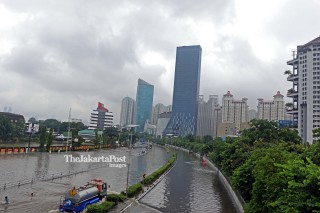 Banjir Sambut Tahun Baru di Ibukota