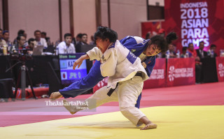 Judo Putra Final Asian Para Games 2018_Korea Selatan VS Uzbekistan