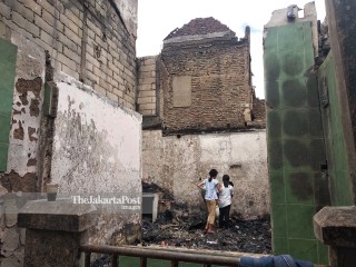 Fire in Krukut-Jakarta